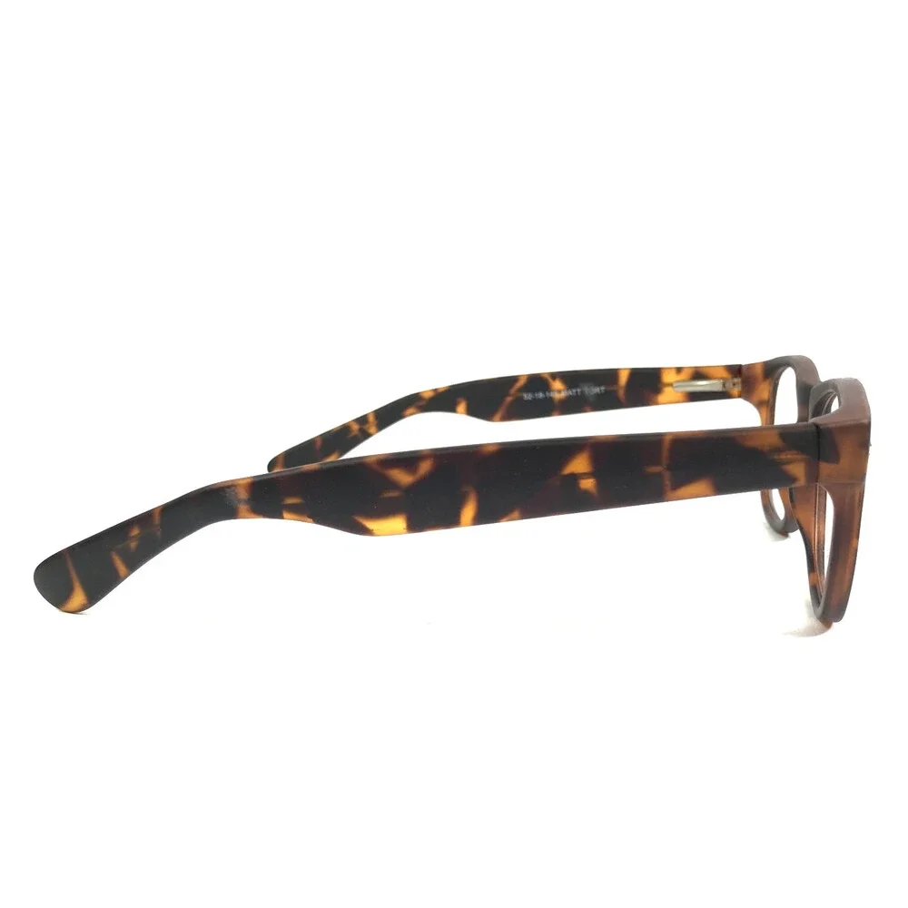Enhance Eyeglasses Frame 3982 MATT TORT Matte Tortoise Square Full Rim 52-18-145